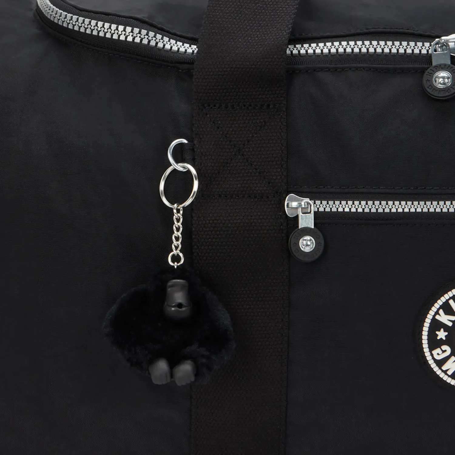 Kipling Argus M Duffeltas Rapid Black Groot waterafstotend