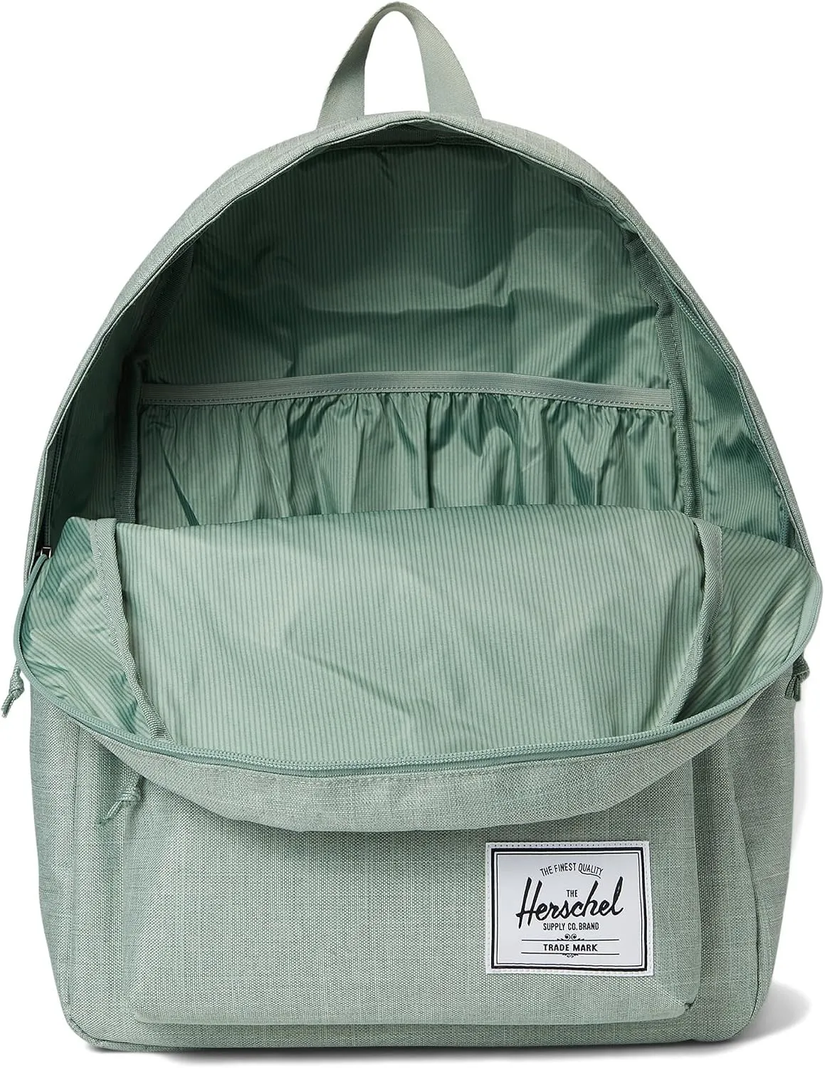 Herschel Supply Classic rugzak 20L Iceberg Green Crosshatch