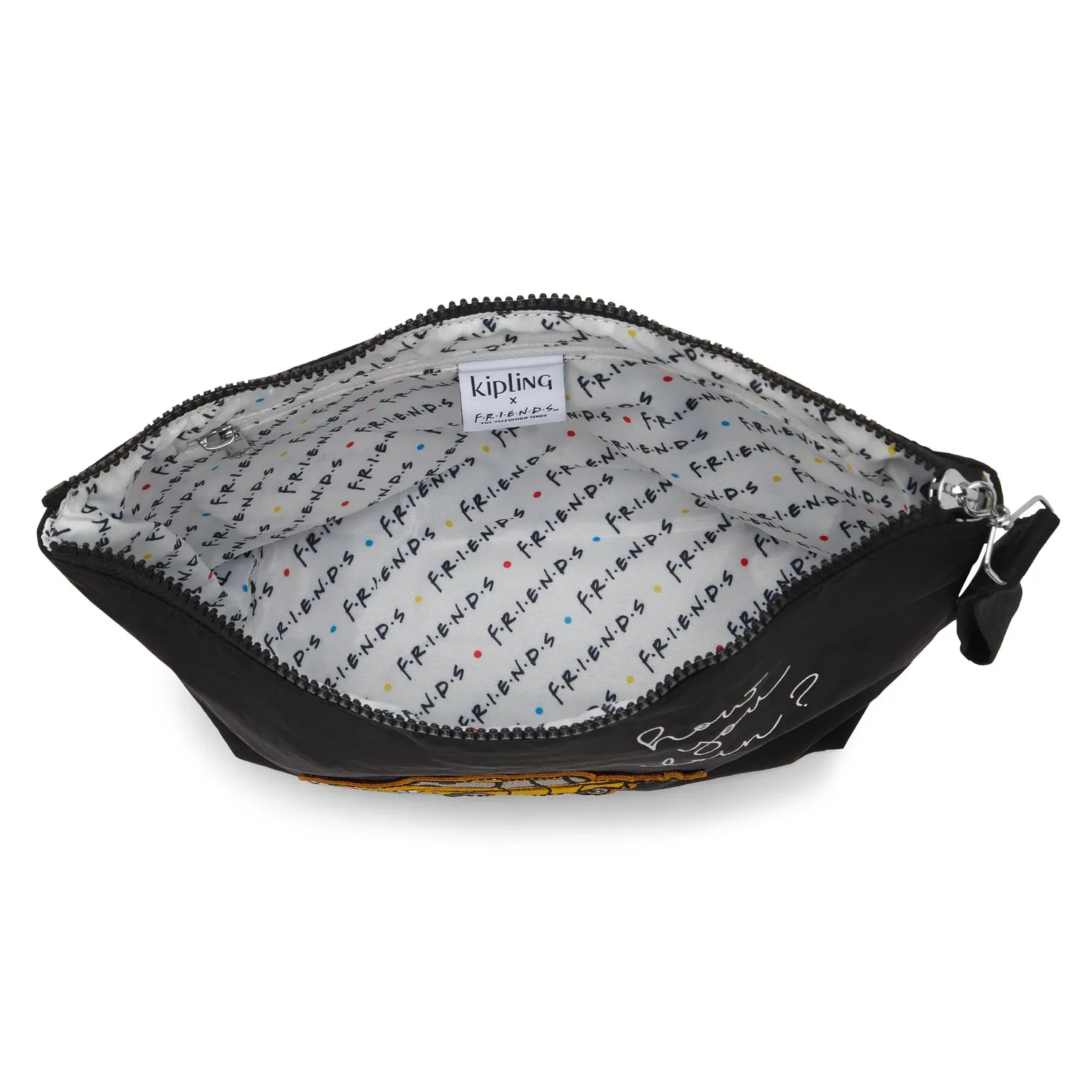 Kipling Naomi Pouch L toilettas Groot Yellow Cab Friends