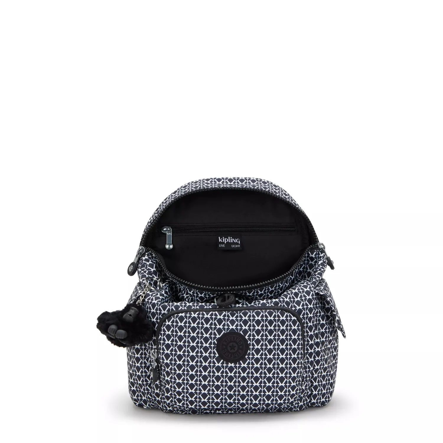 Kipling City Pack Mini rugzak Signature Print extra klein soepel