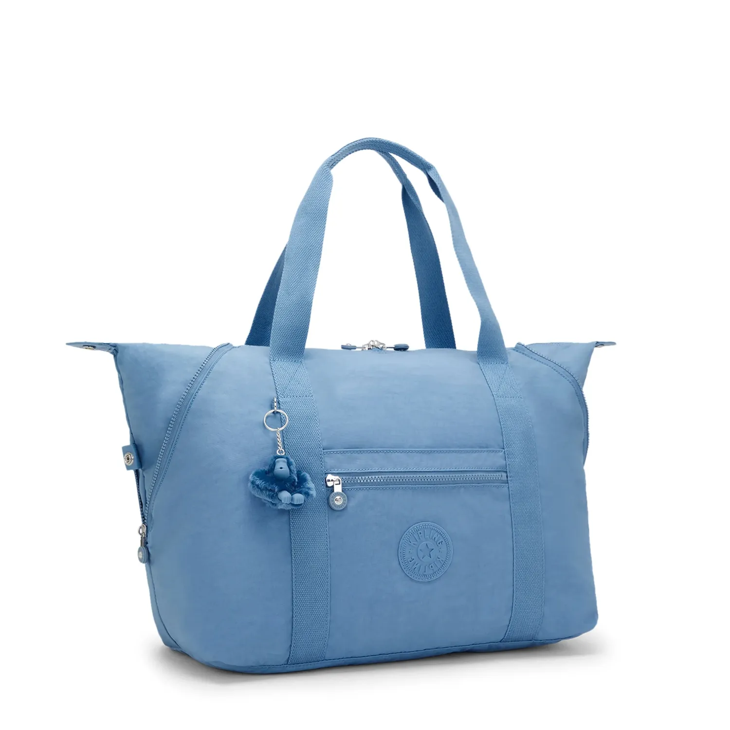 Kipling Art M tas Vintage Blue groot schouderband