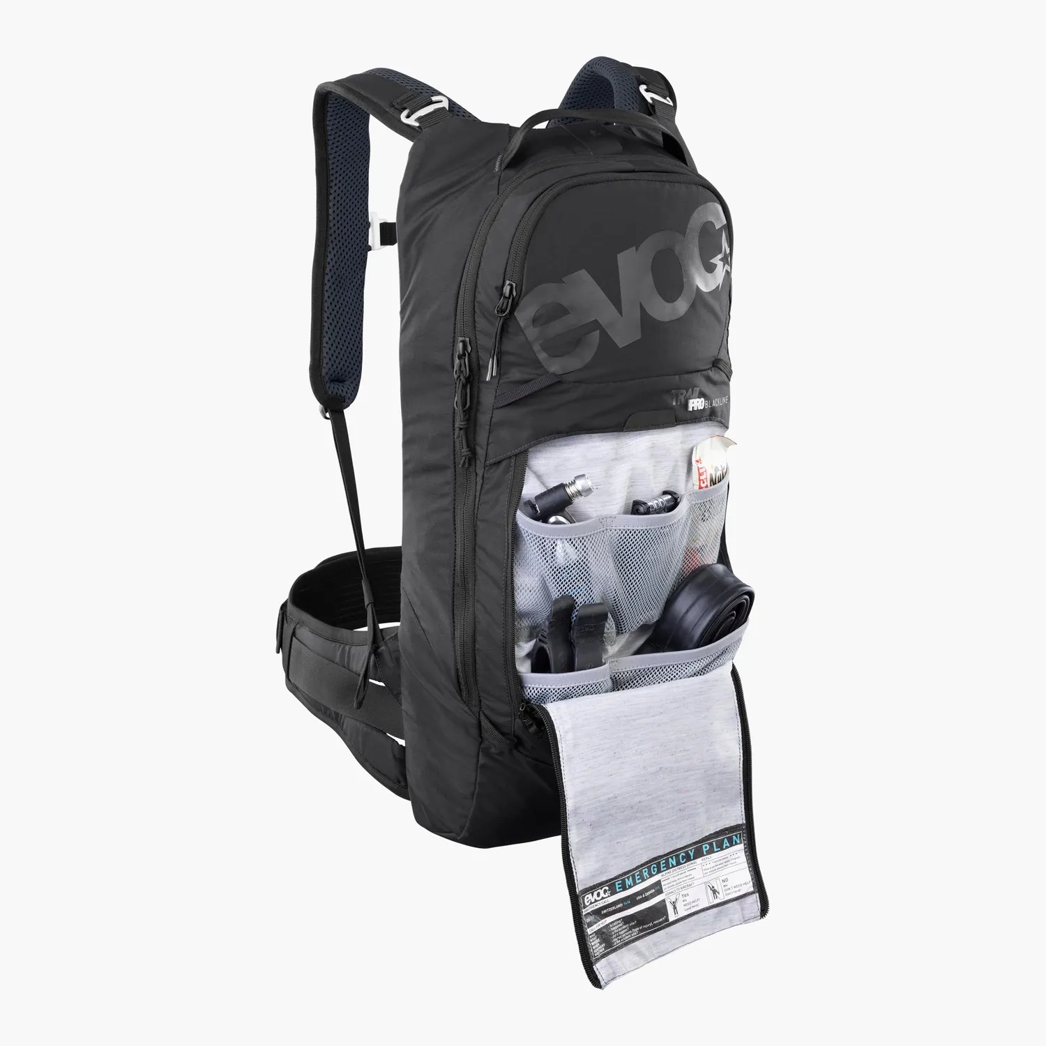 Evoc Trail Pro Blackline 10 rugzak zwart 10L