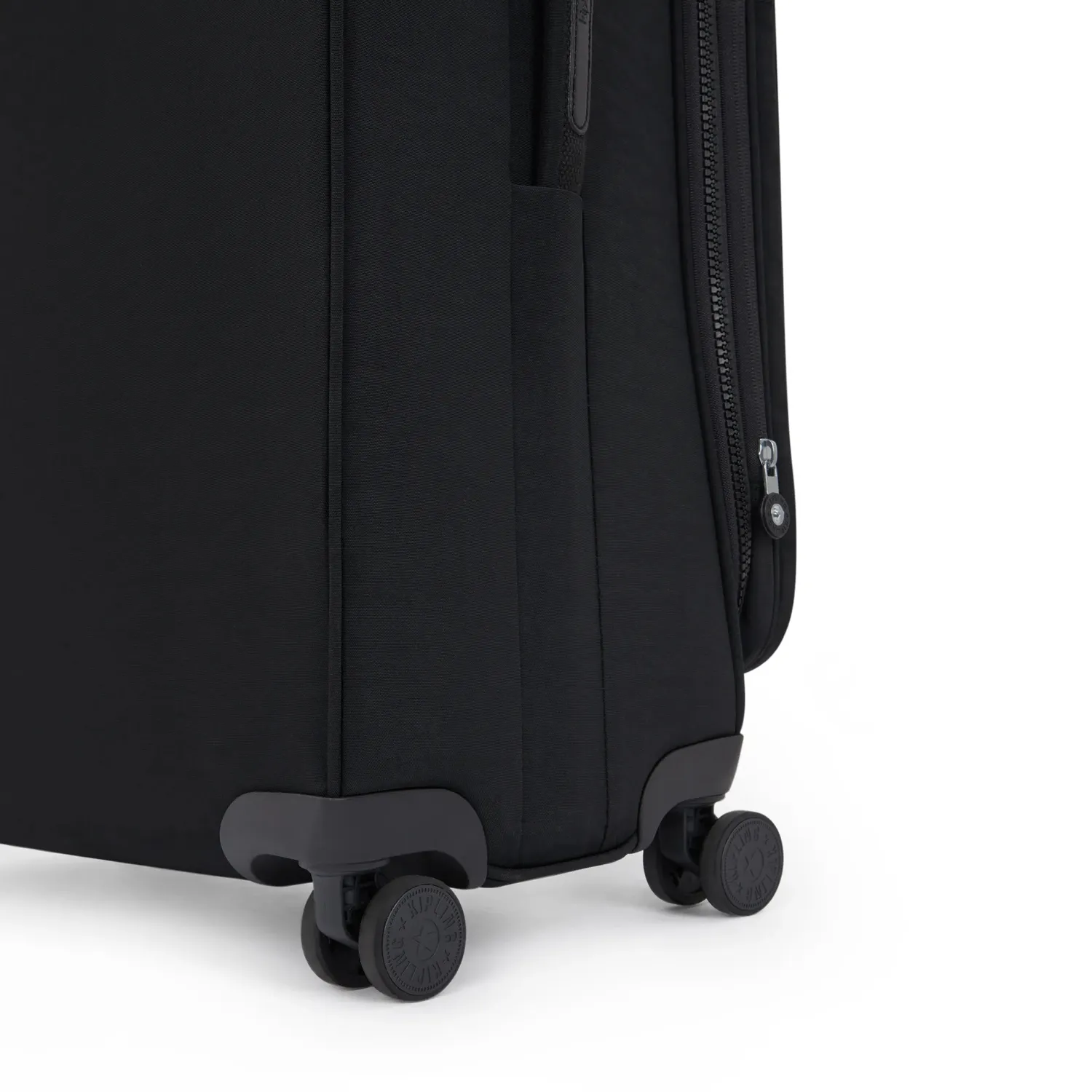 Kipling Youri Spin L koffer Black Noir groot uitbreidbaar
