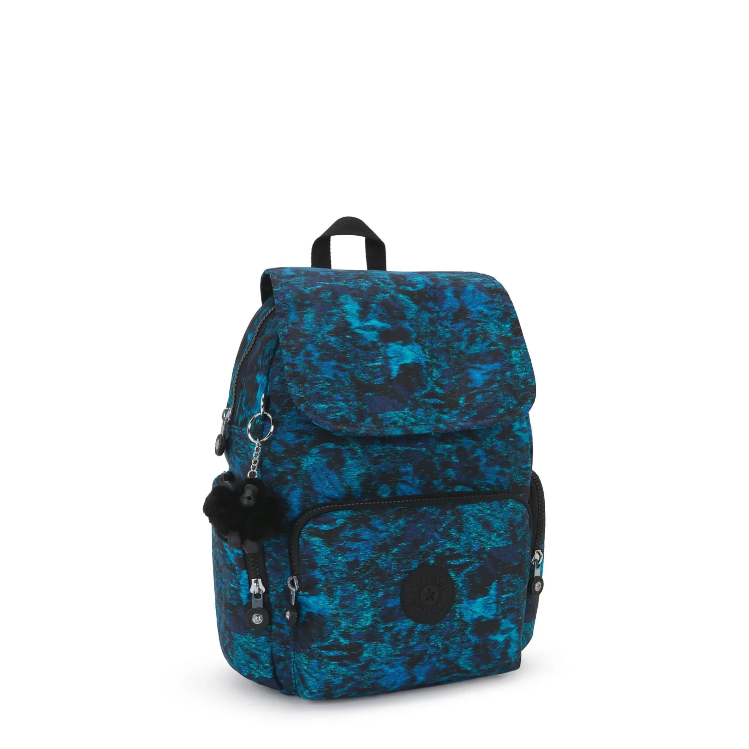 Kipling City Zip S rugzak Blending Blues klein dagelijks gebruik