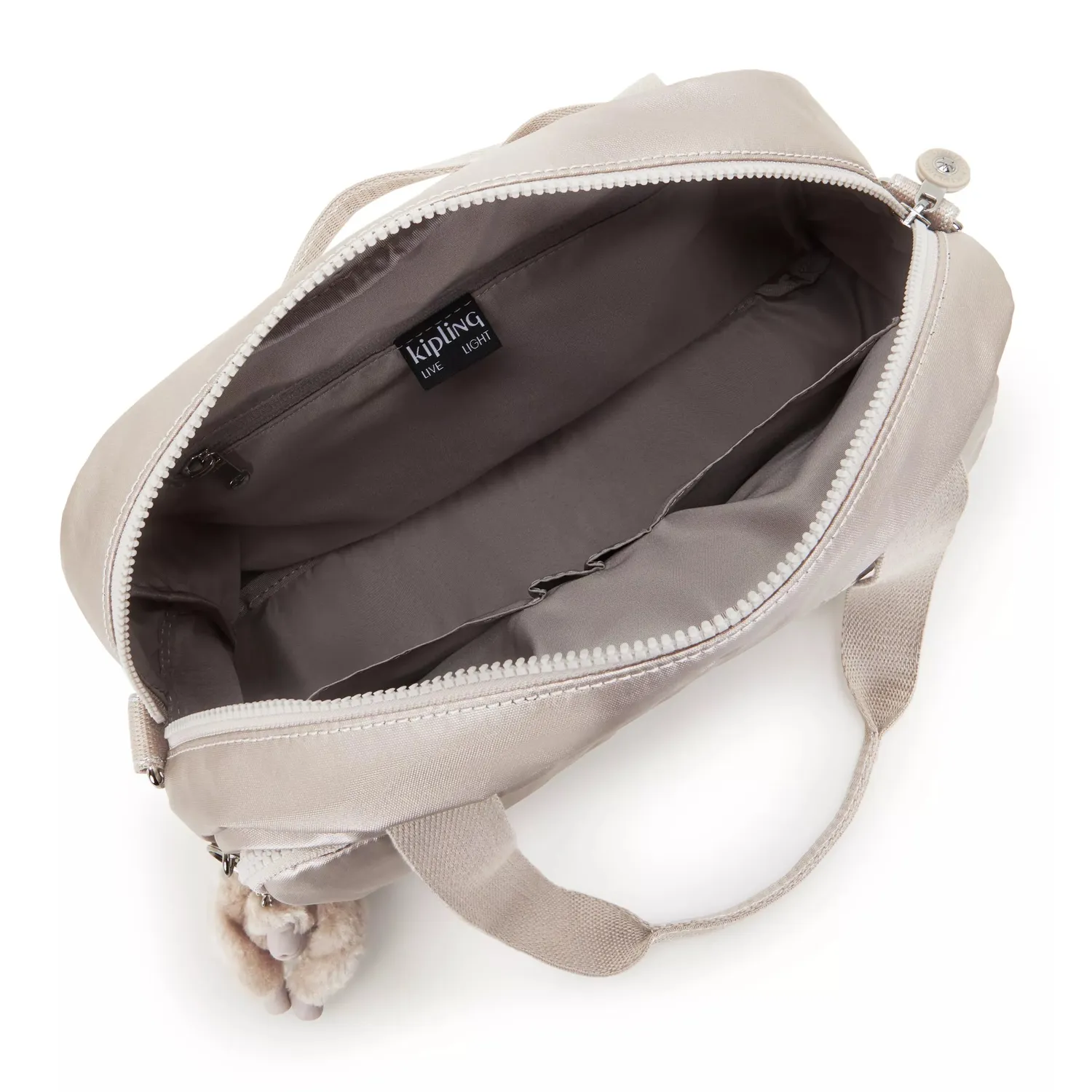 Kipling Cool Defea handtas Medium Metallic Glow afneembare riem