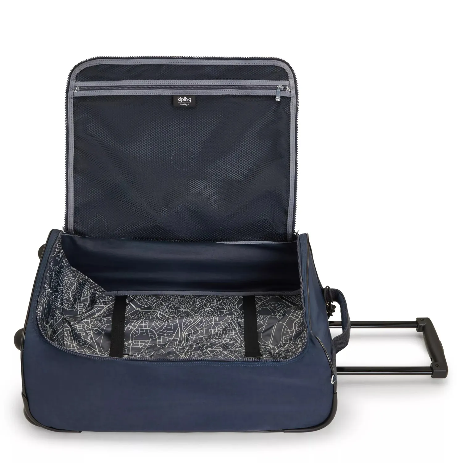 Kipling Teagan C handbagage koffer Blue Bleu 2 extra klein