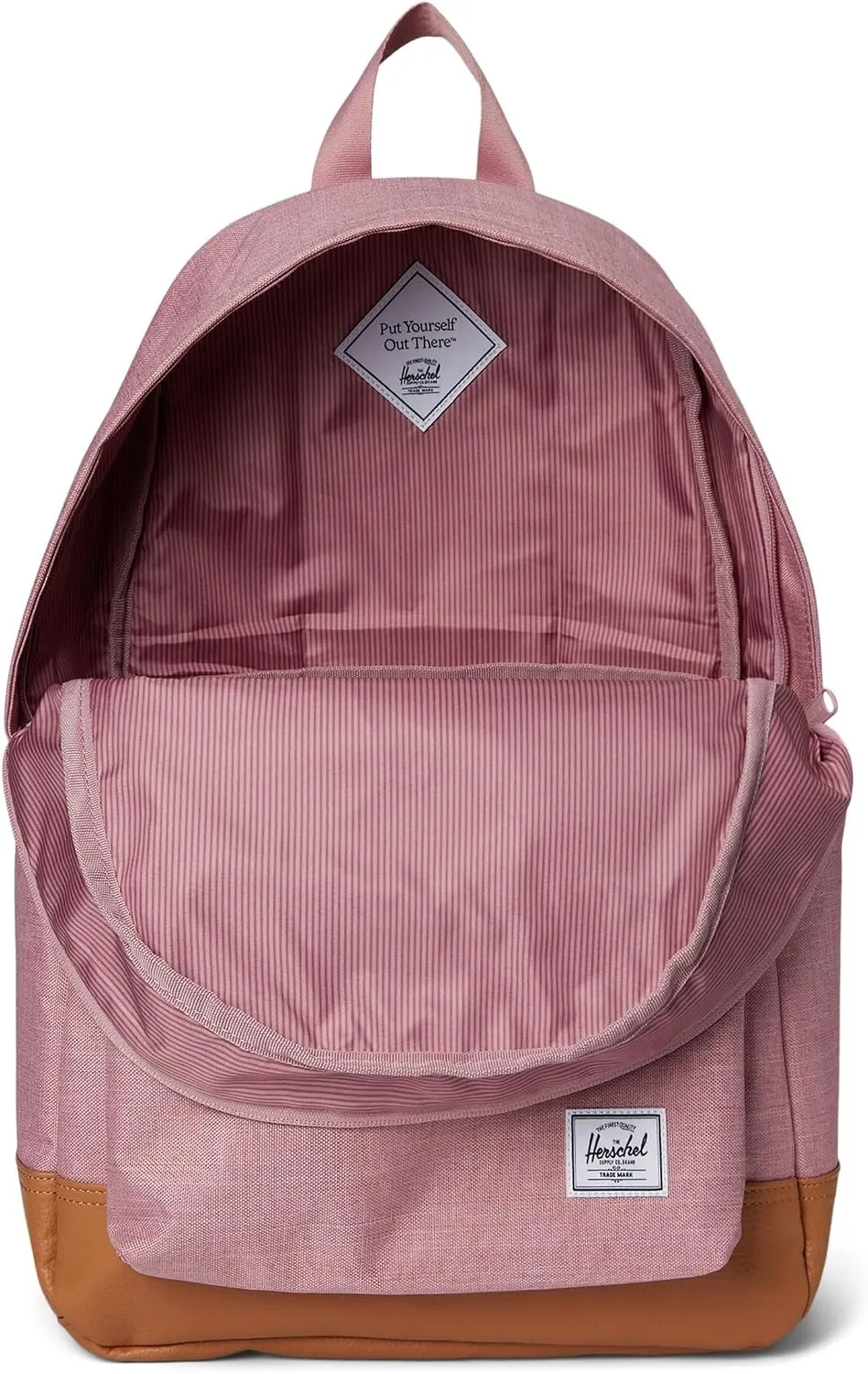 Herschel Heritage Rugzak Lilas Crosshatch Natural