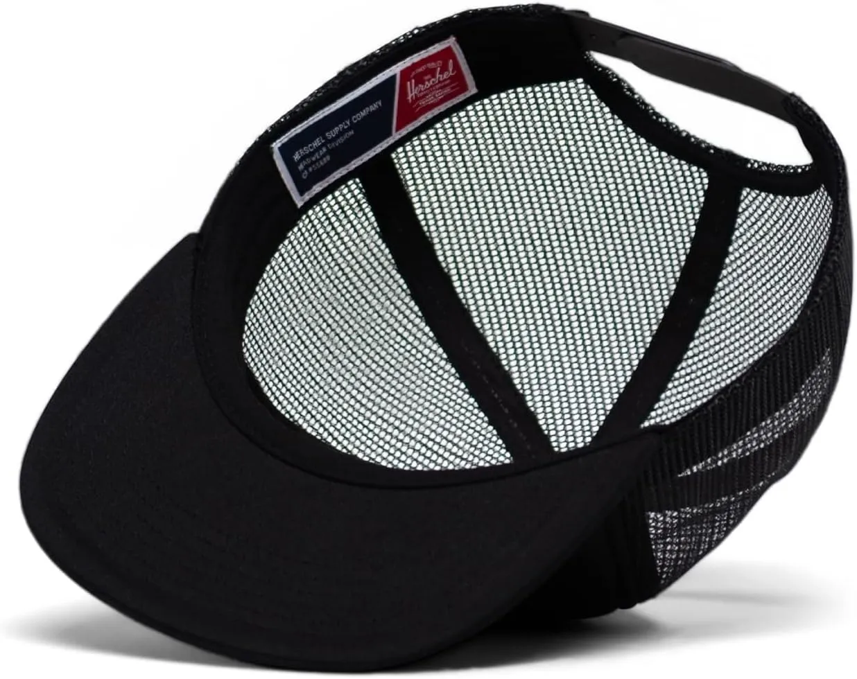Herschel Whaler Mesh pet zwart ademend
