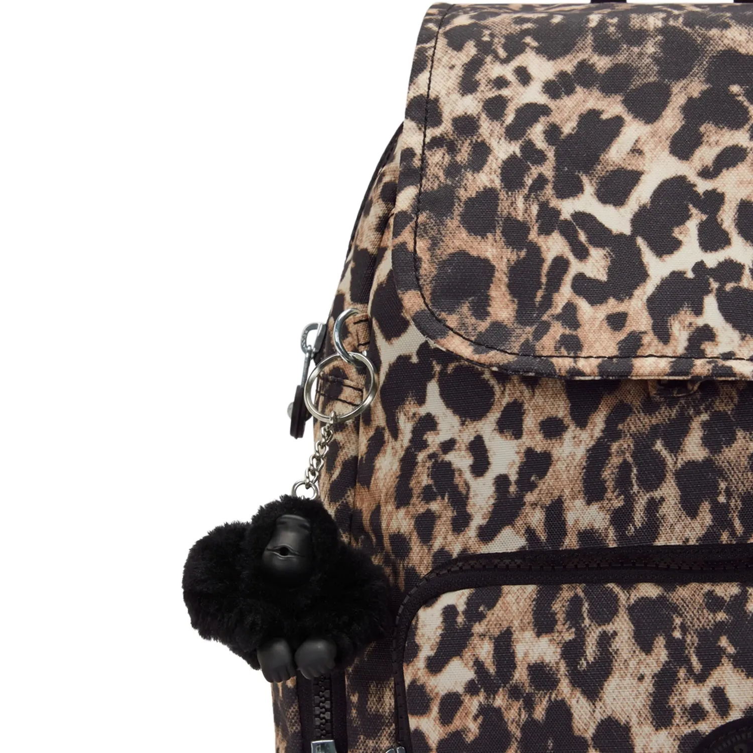Kipling City Zip S rugzak Klein Wild Leopard compact