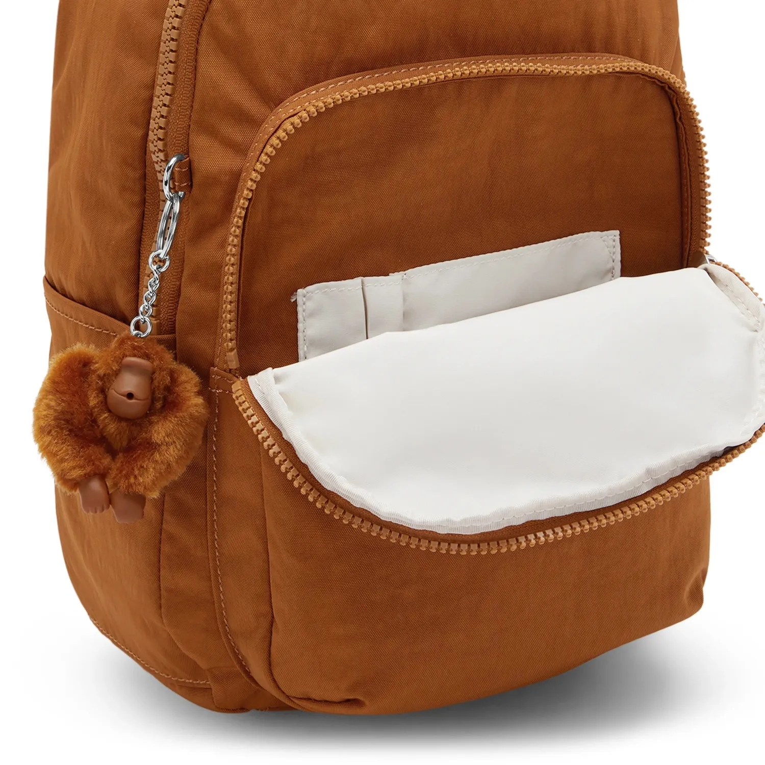 Kipling Seoul S kleine rugzak Stylish Mokka 11 inch