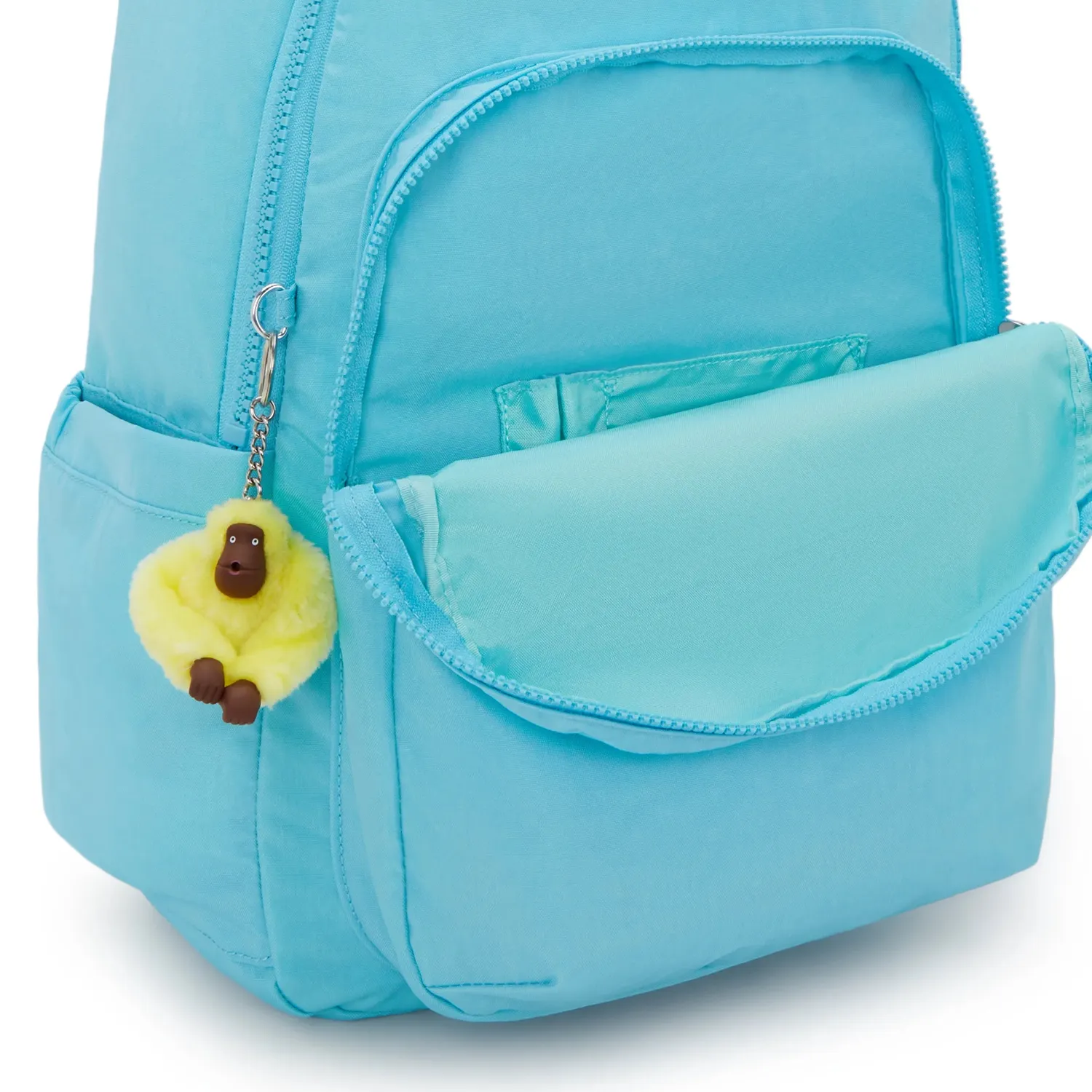 Kipling Seoul rugzak Groot Splash Blue 15 inch laptopvak