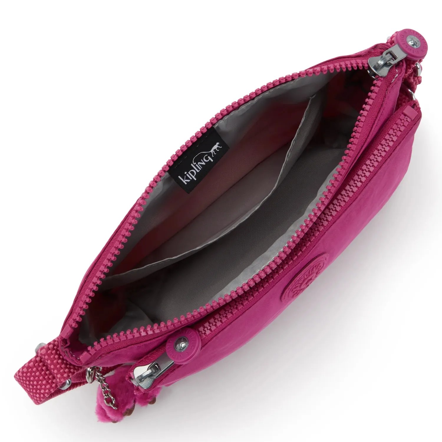 Kipling Mikaela schoudertas klein Purple Wine paars