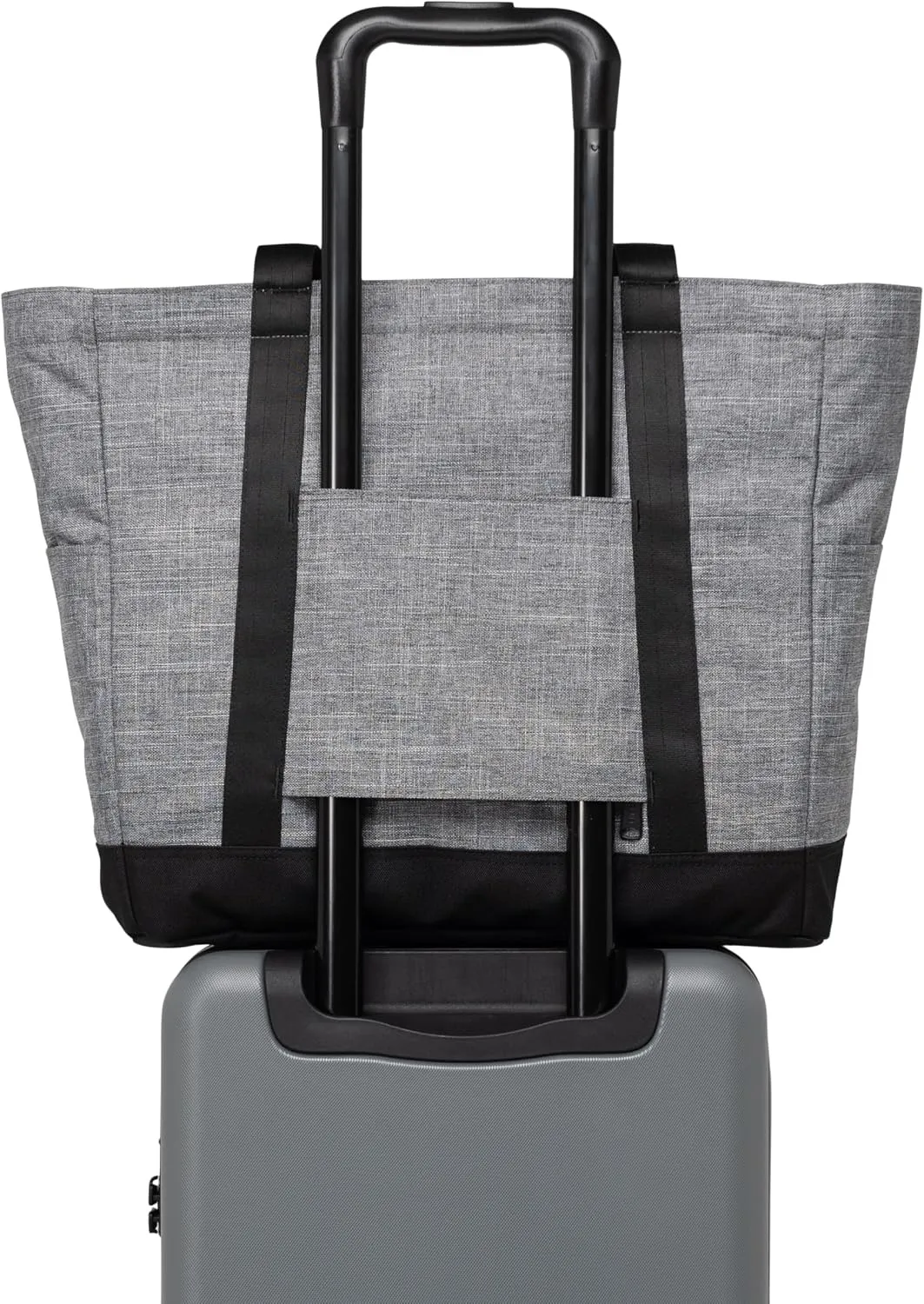 Herschel Heritage shopper Raven Crosshatch canvas tas