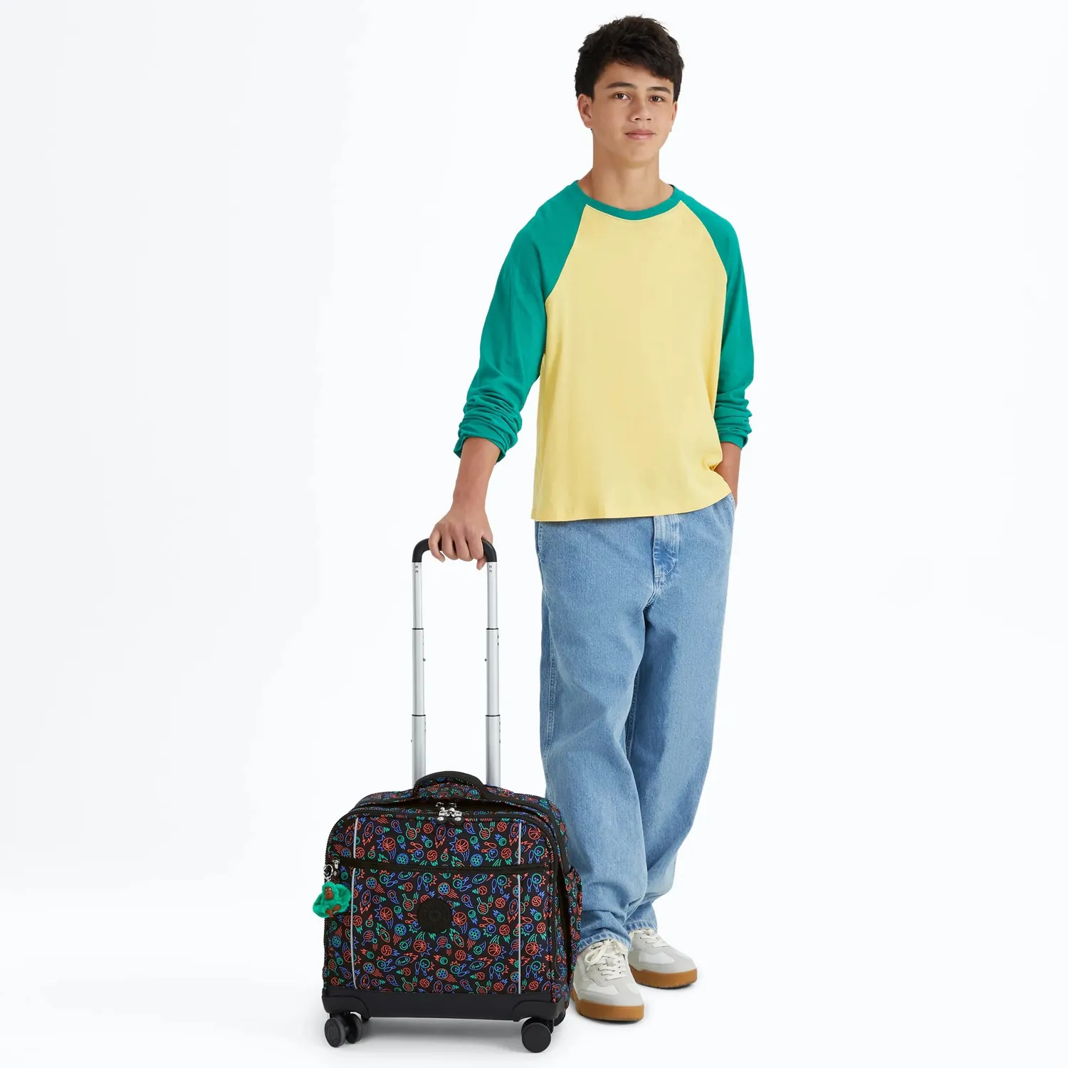 Kipling New Storia trolley Sport Doodle Groot laptopvak