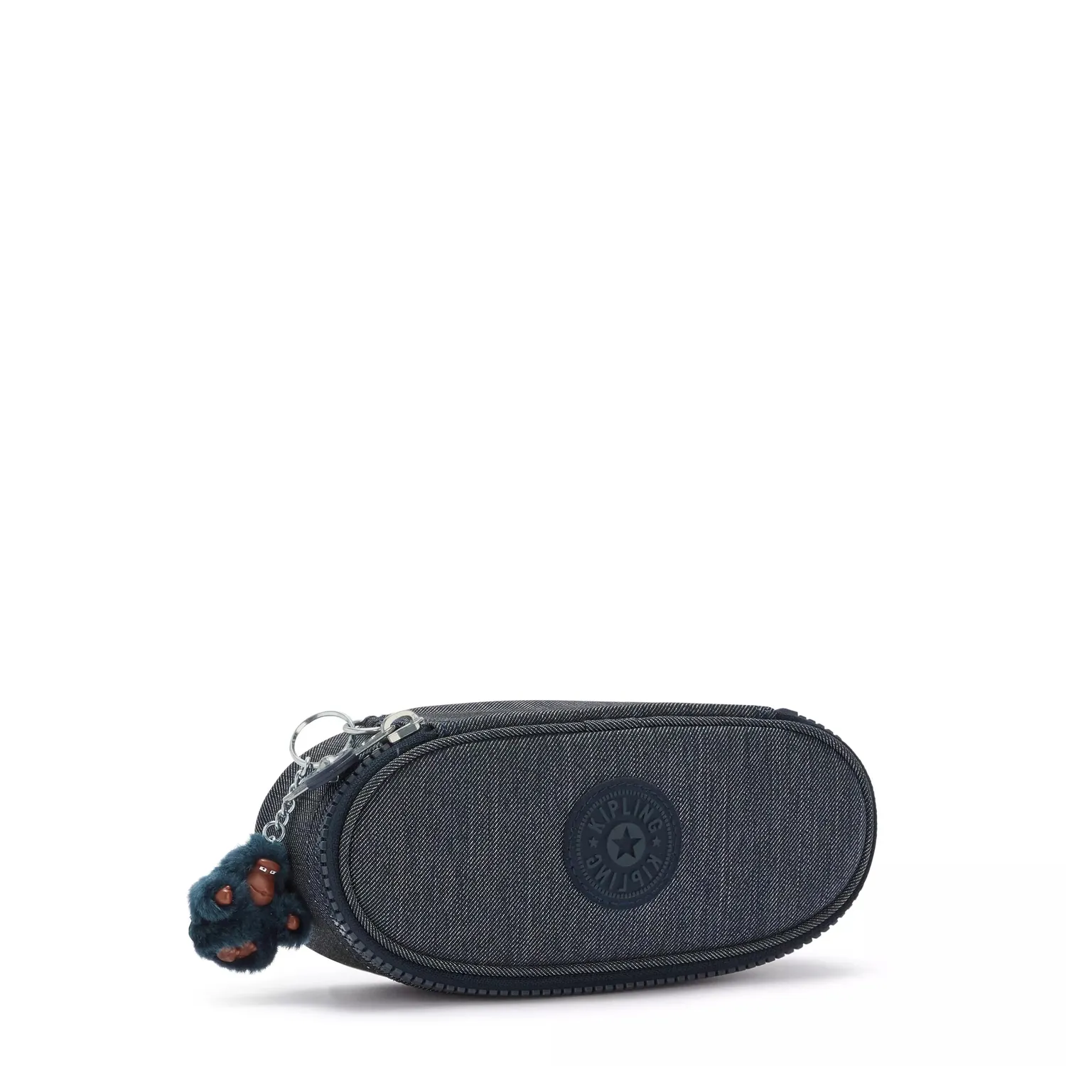 Kipling Duobox pennenetui Medium Marine Navy waterafstotend