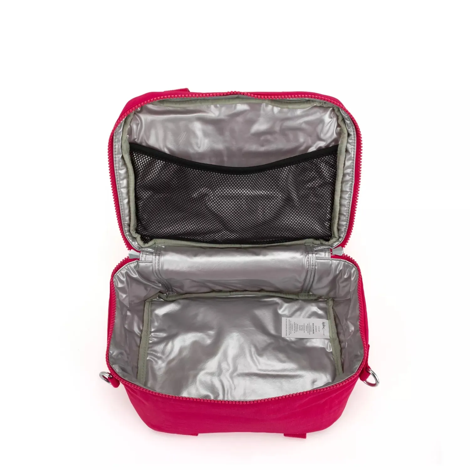 Kipling Miyo lunchtas True Pink groot geïsoleerd
