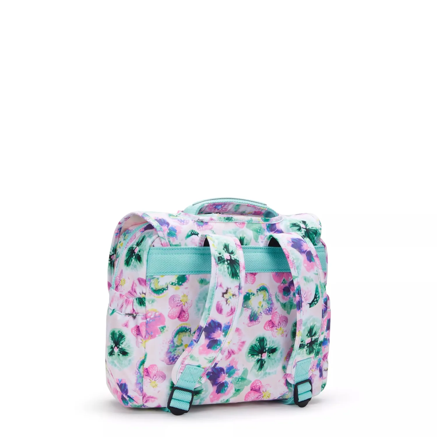 Kipling Codie S rugzak Klein Aqua Blossom schooltas