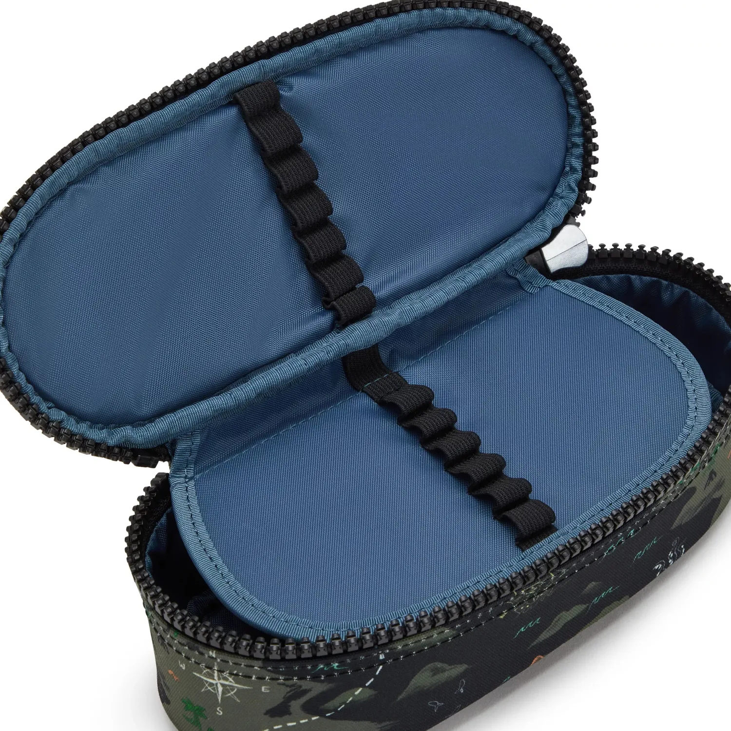 Kipling Duobox pennenetui Medium Camo Treasure waterafstotend