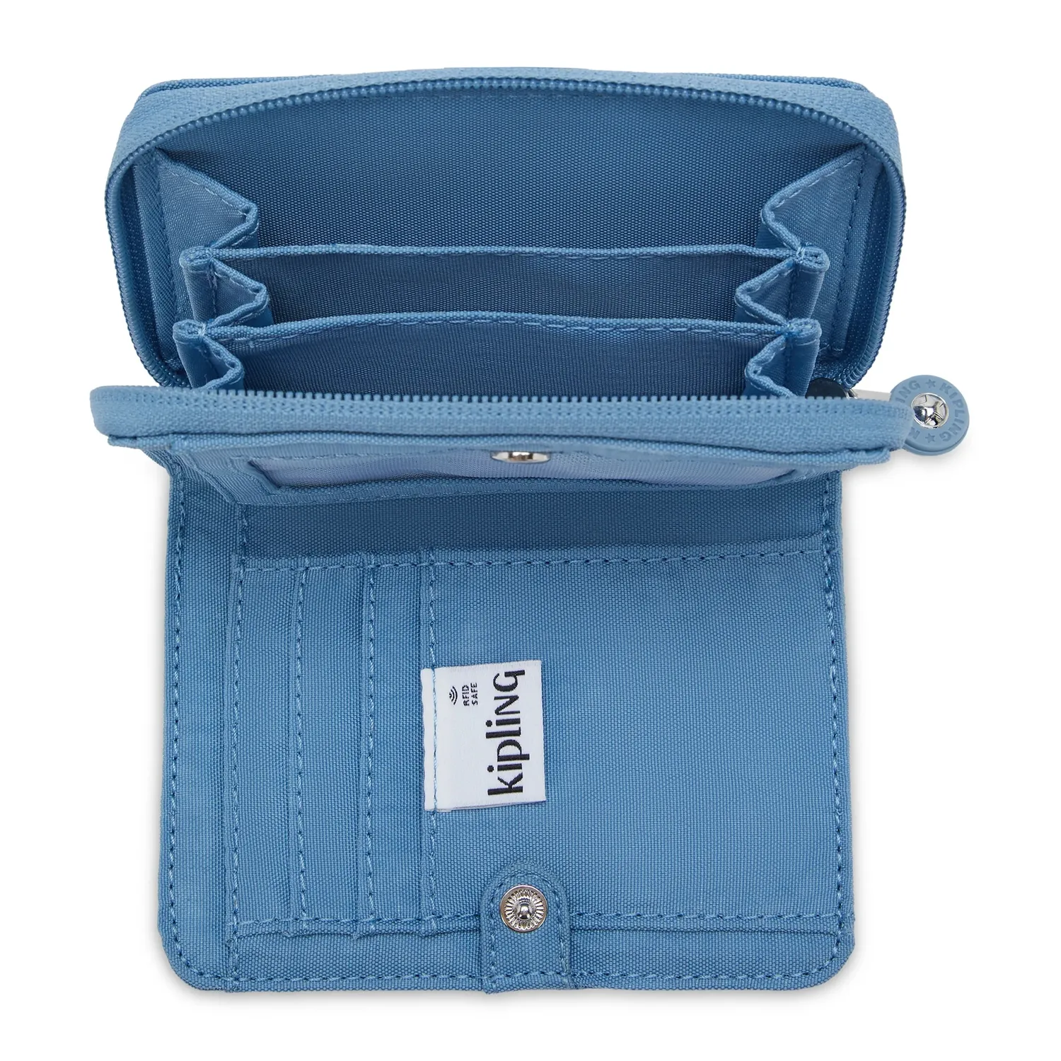 Kipling Money Love portemonnee Vintage Blue RFID