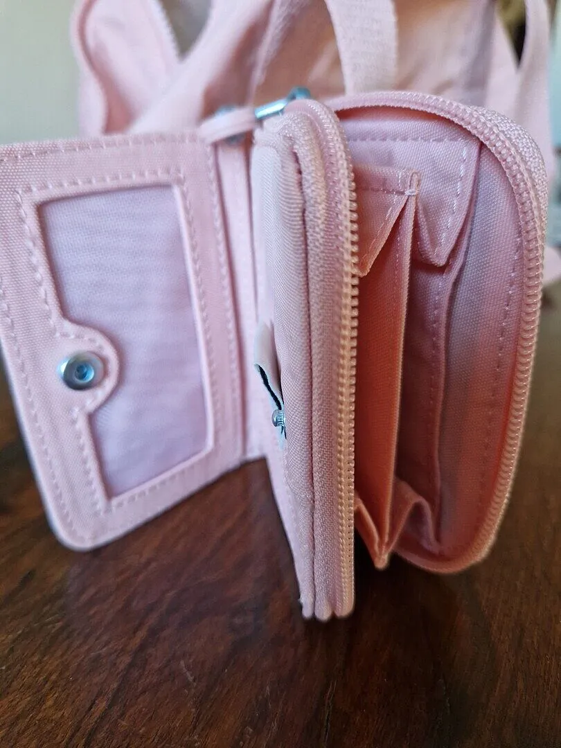 Kipling Tops portemonnee Metallic Glow klein – glanzend