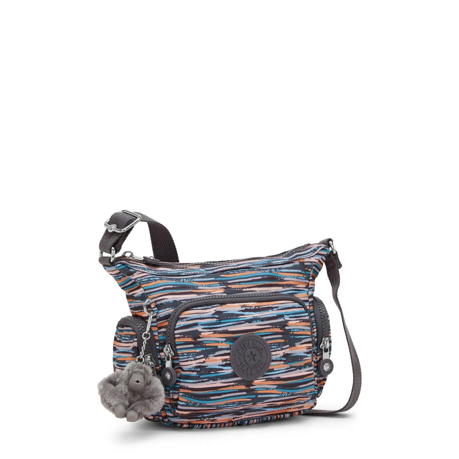 Kipling Gabbie Mini tasje Klein Mineral Stripes waterafstotend