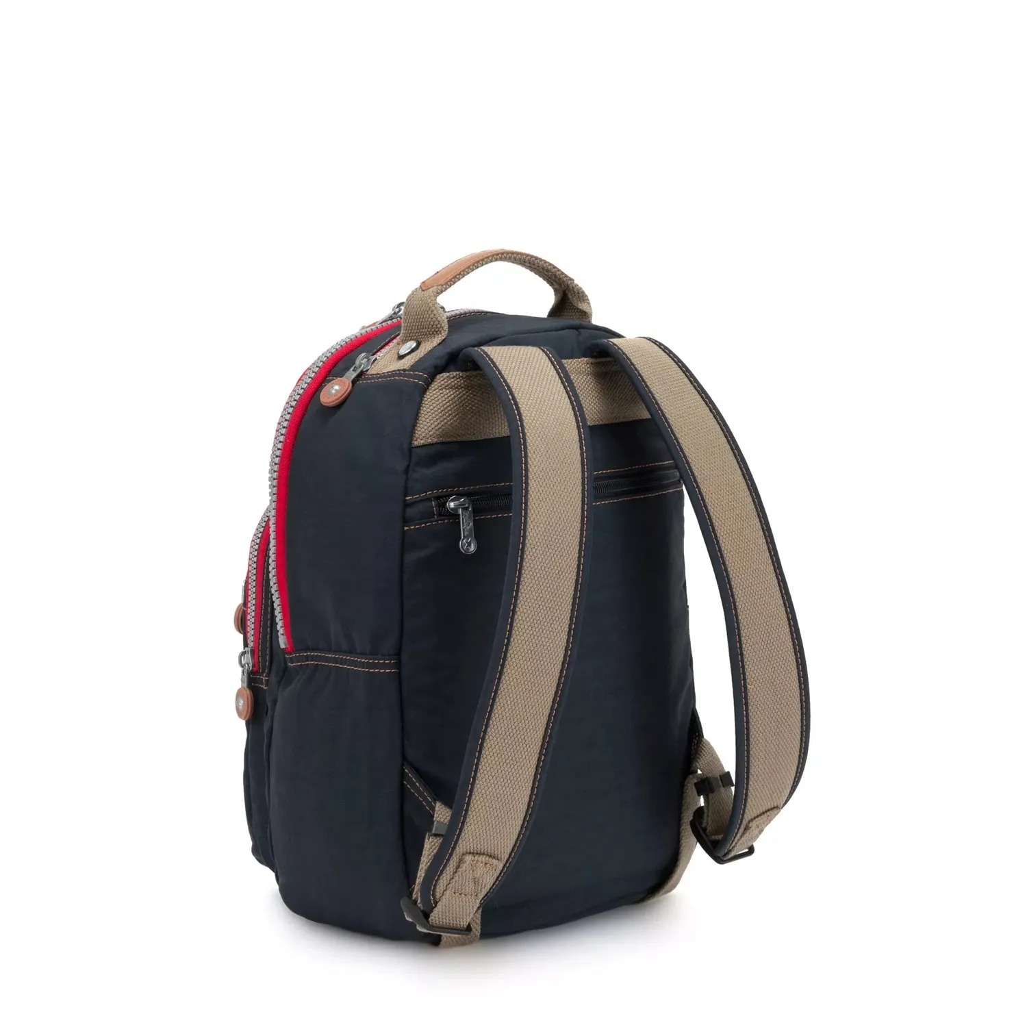 Kipling Seoul S rugzak klein True Navy Combo tabletvak