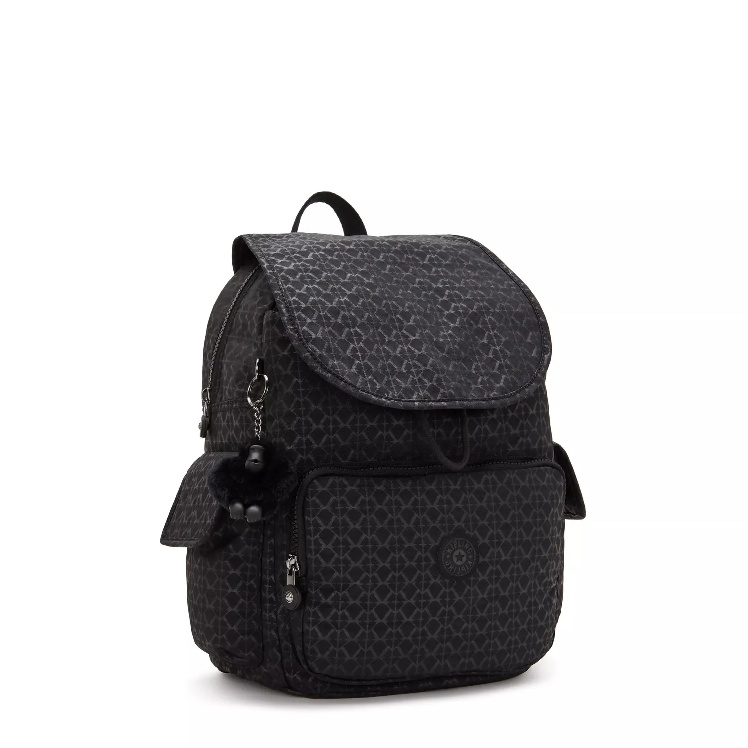 Kipling City Pack Rugzak Medium Signature Emb met flap