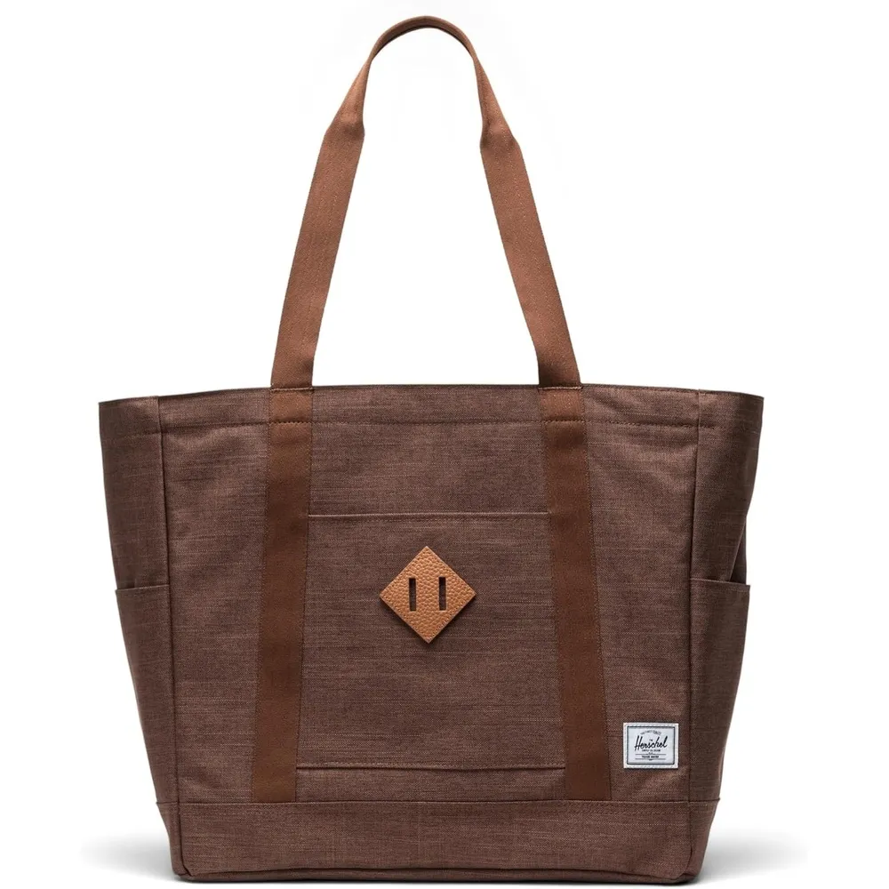 Herschel Heritage shopper Raven Crosshatch canvas tas