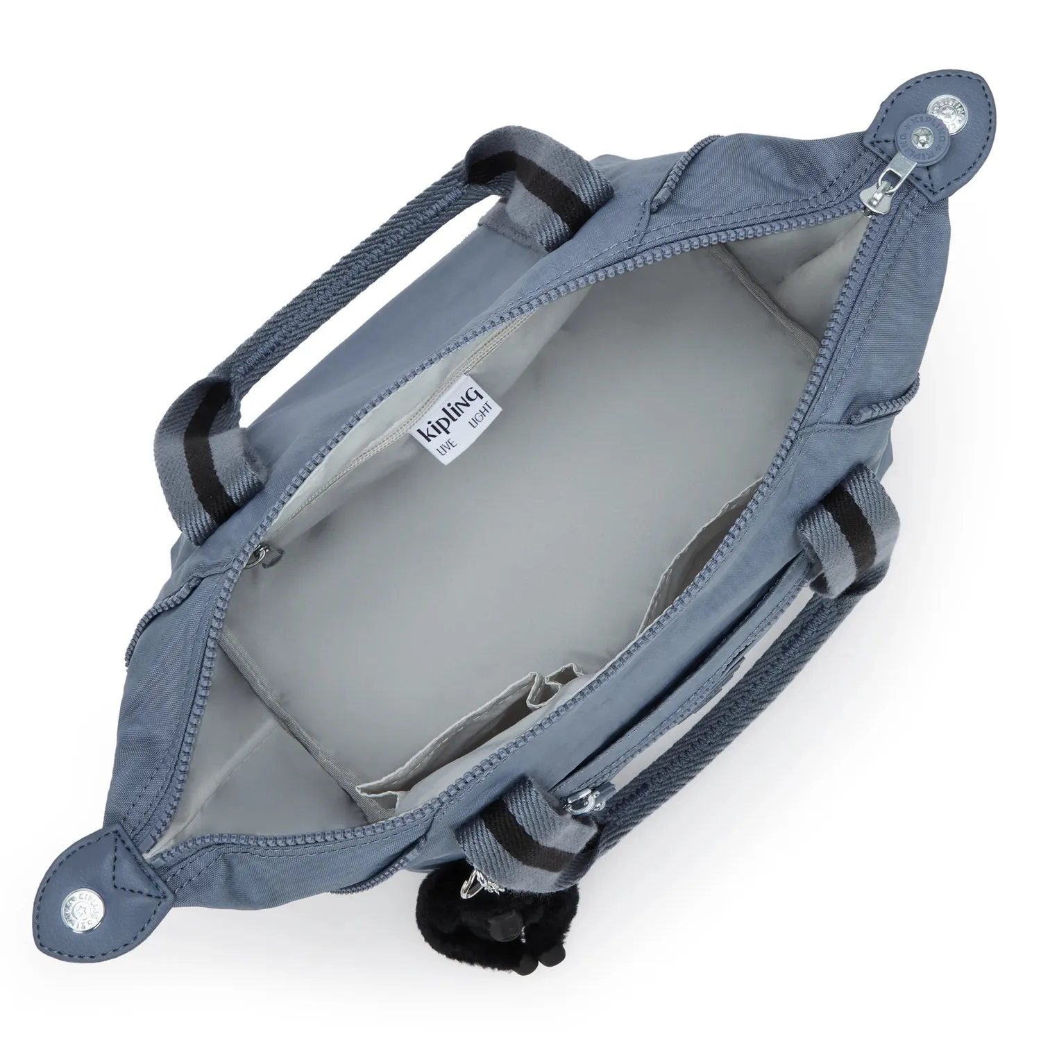 Kipling Art Mini schoudertas Blue Stone klein waterafstotend