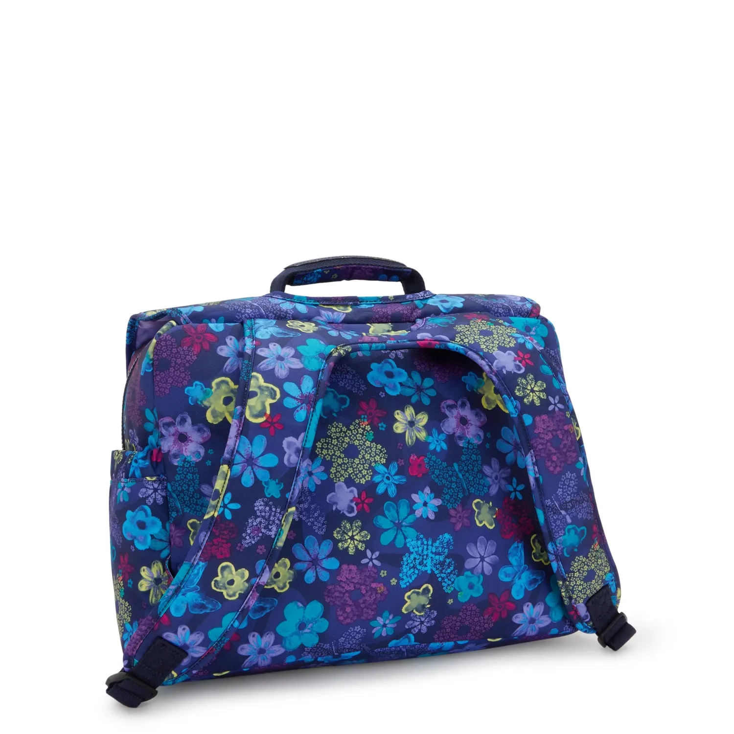 Kipling Codie M rugzak Dark Flower Stamp Medium flap