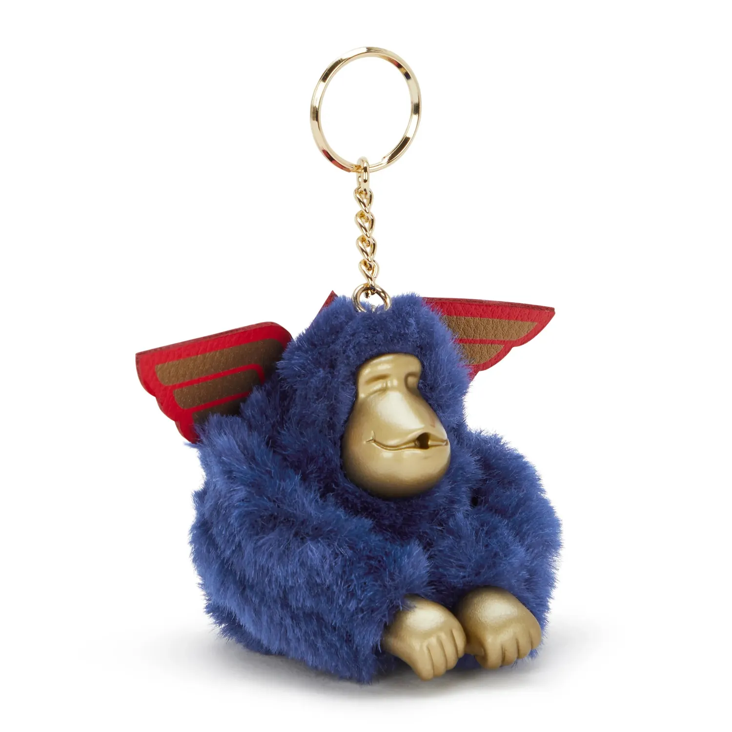 Kipling Wonder Monkey sleutelhanger Klein Wonder Blue