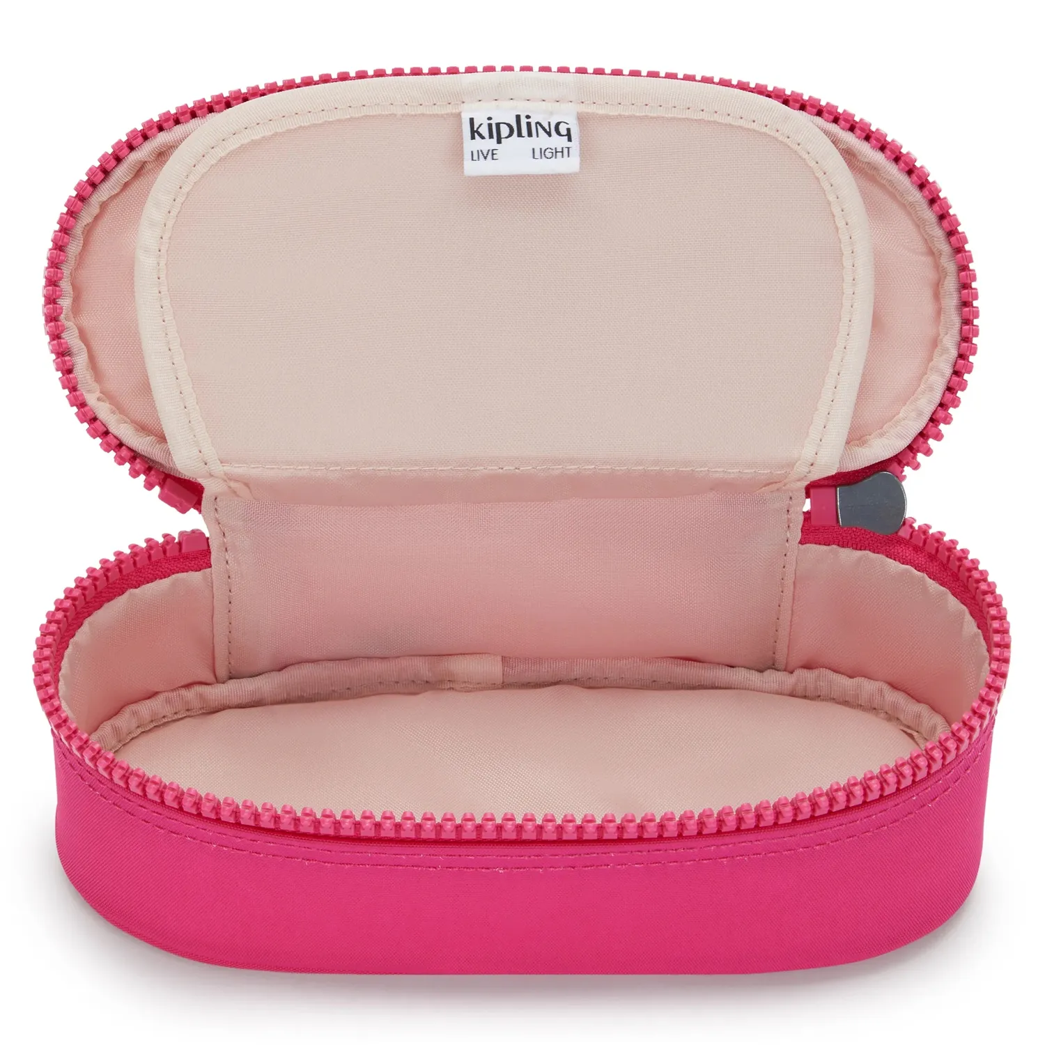 Kipling Duobox pennenetui Medium Intense Rose waterafstotend
