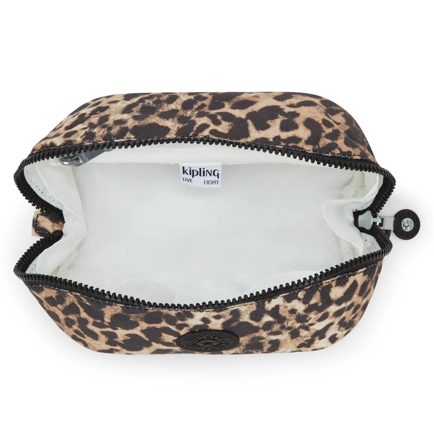 Kipling Mirko S make-uptasje Wild Leopard klein luipaard