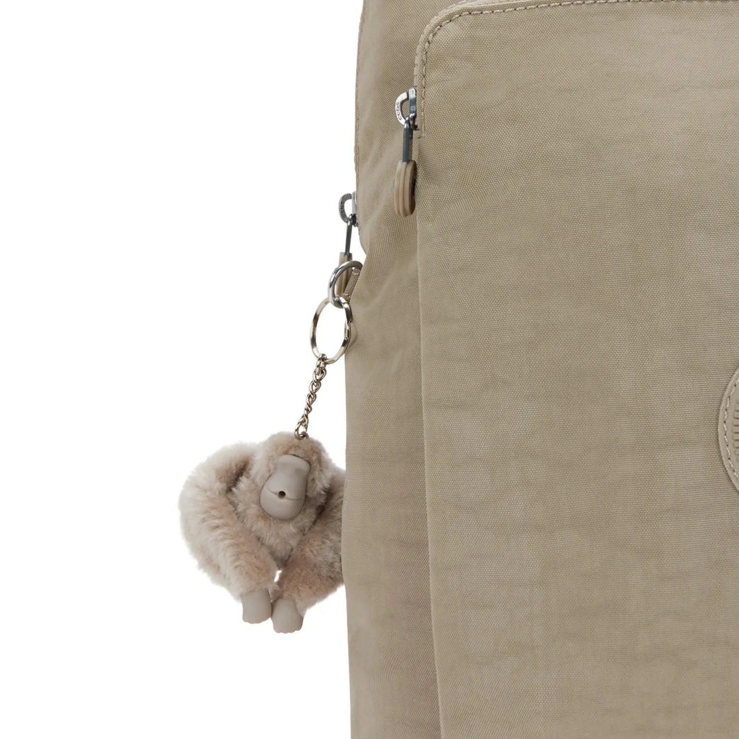 Kipling Kazuki rugzak Medium Soft Taupe 13 inch laptop