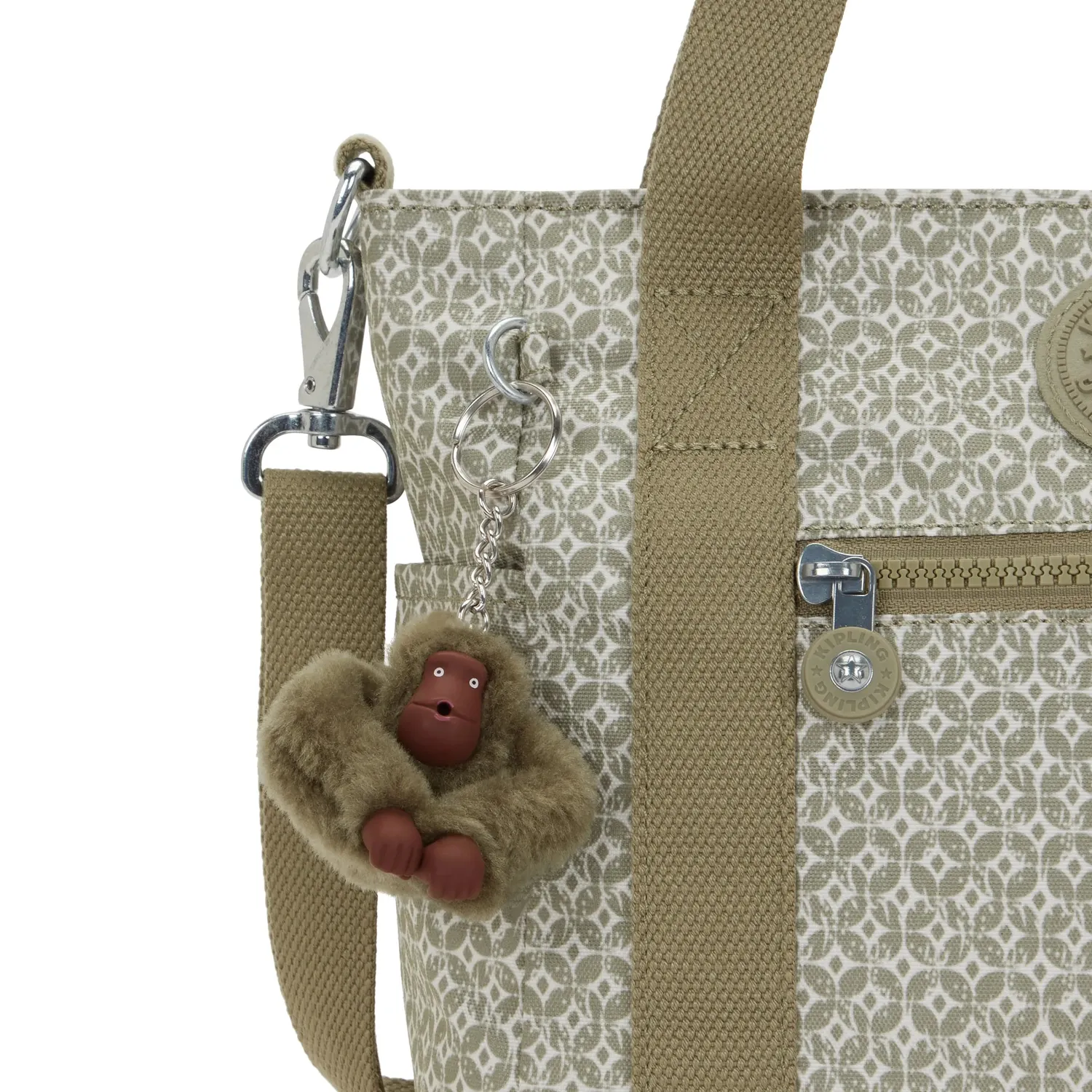 Kipling Jayla S schoudertas Sandstone Geos klein