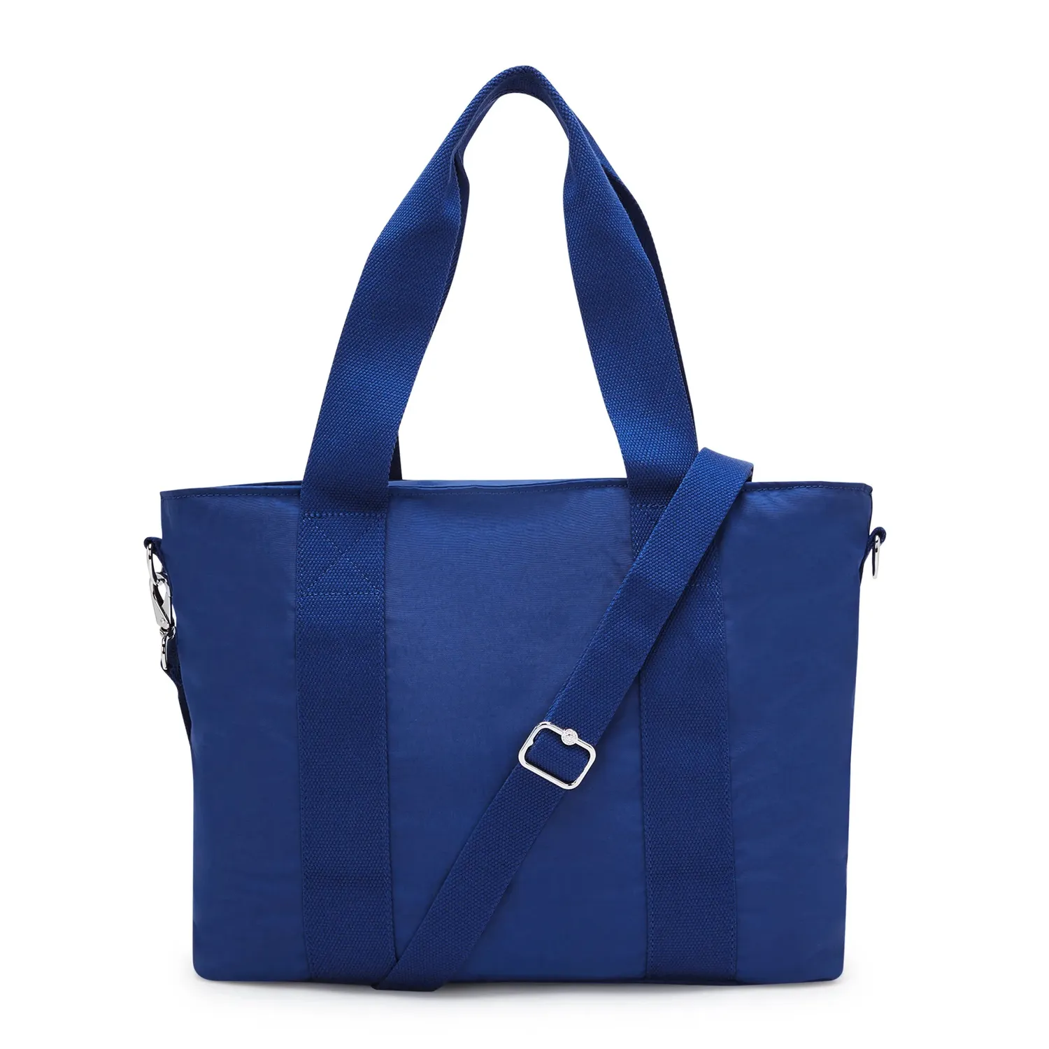 Kipling Minta L Up shopper Blazing Blue Groot schouderband