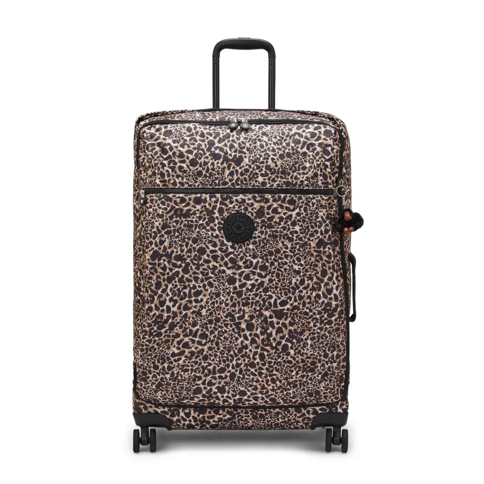 Kipling Darcey Up L Groot koffer Rustic Cheetah licht