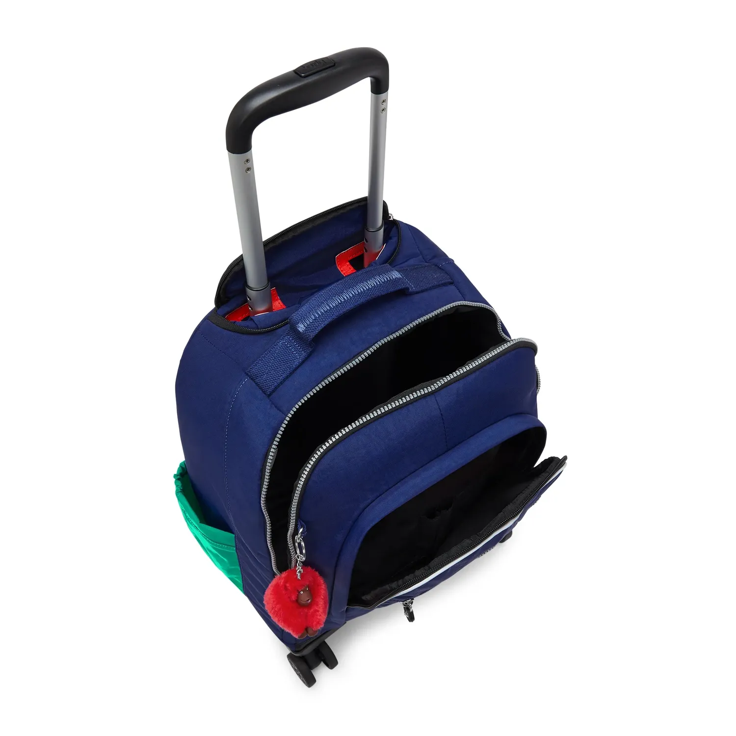 Kipling New Zea rugzak met wielen Escape Blue Block groot