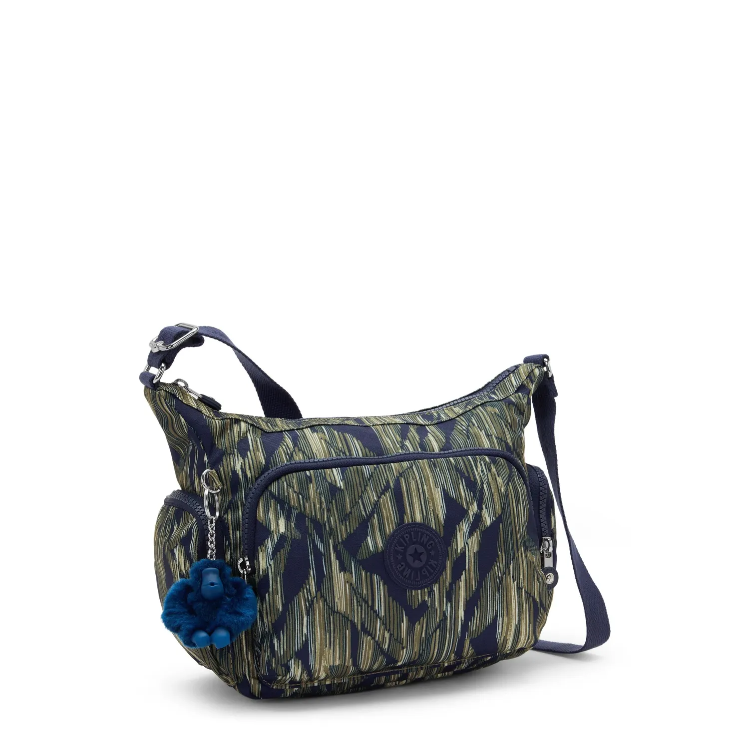 Kipling Gabb S crossbodytas Striped Grasses medium
