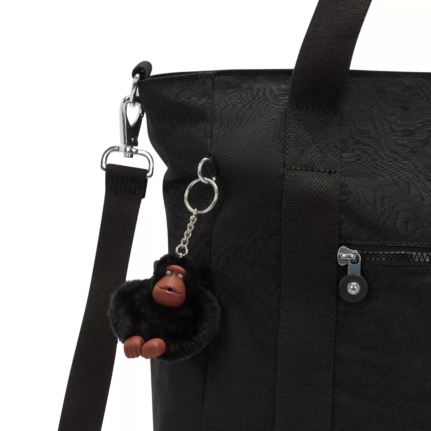 Kipling Jayla shopper Black Tonal groot laptopvak