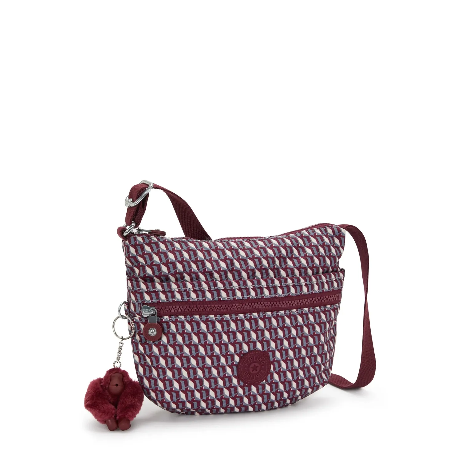 Kipling Arto S crossbody 3DK klein met sleutelclip