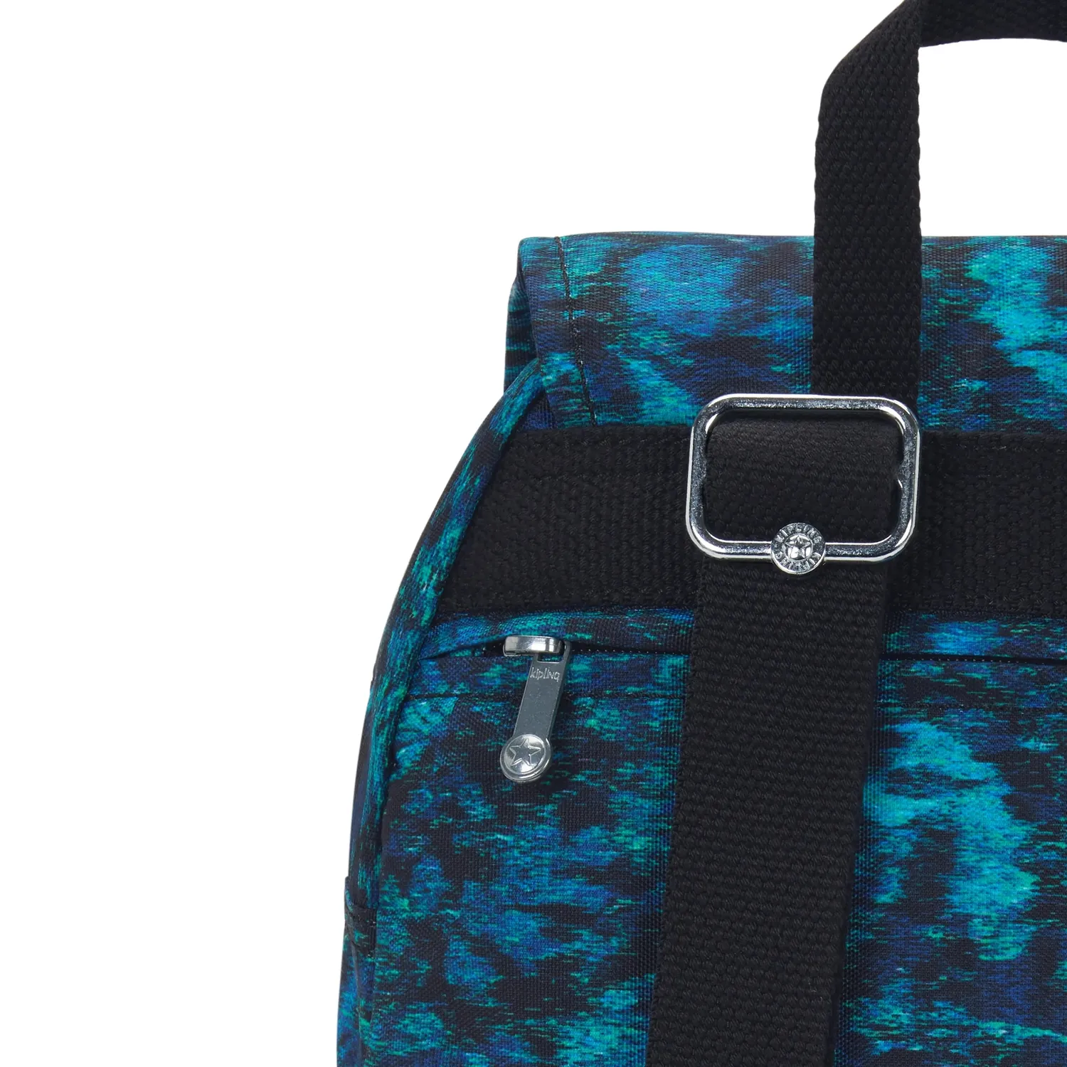 Kipling City Zip S rugzak Blending Blues klein dagelijks gebruik