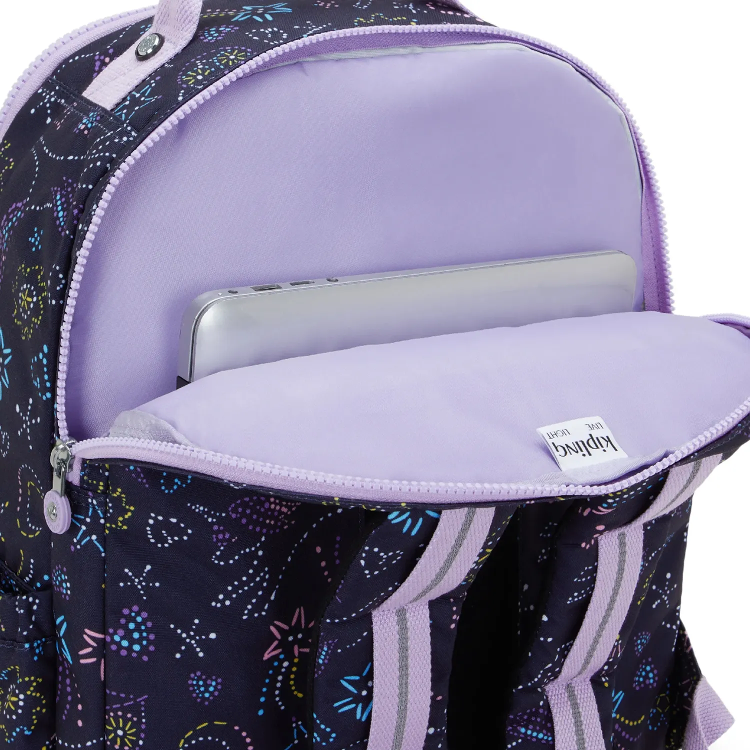 Kipling Seoul College Extra rugzak Unicorn Star 15 inch