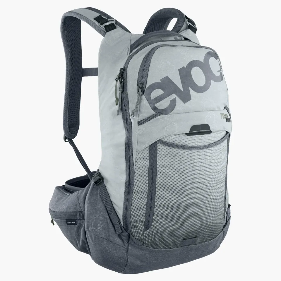 Evoc Trail Pro 16 rugzak stone grey 16L protector