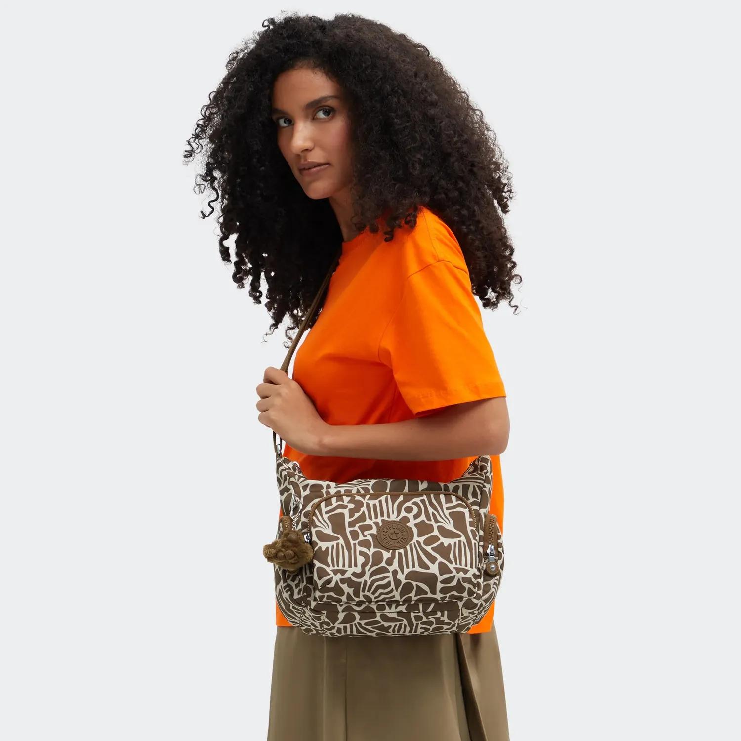 Kipling Gabb S crossbodytas Cocktail Khaki medium