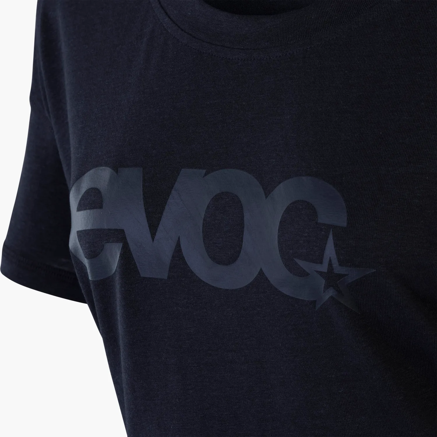 Evoc Logo Women T-shirt zwart dames hennep