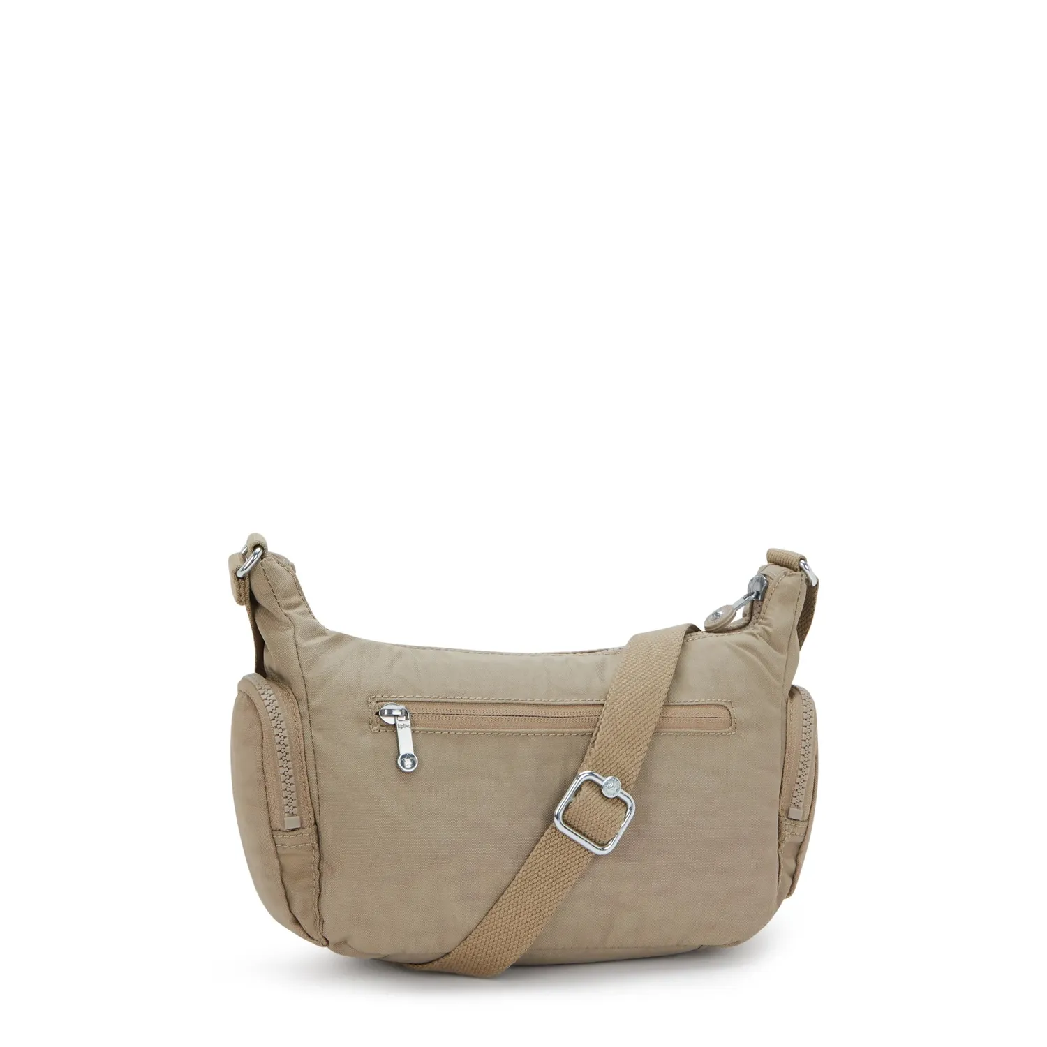 Kipling Gabbette S crossbody Soft Taupe Klein schoudertas
