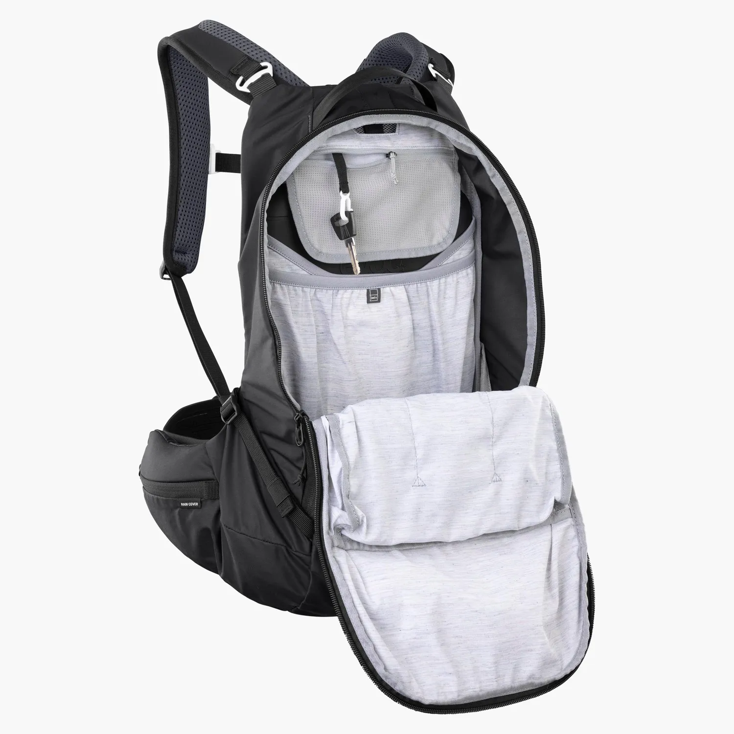 Evoc Trail Pro Blackline 16 rugzak zwart protector