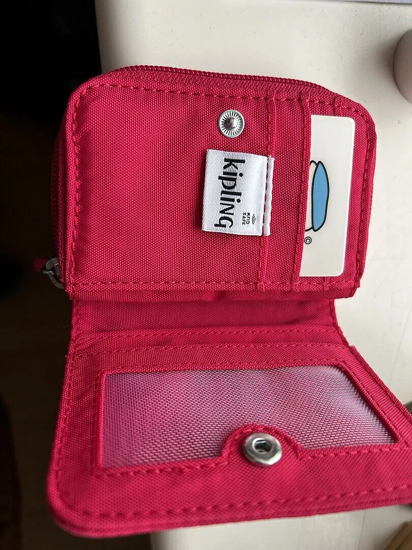 Kipling Tops portemonnee Metallic Glow klein – glanzend