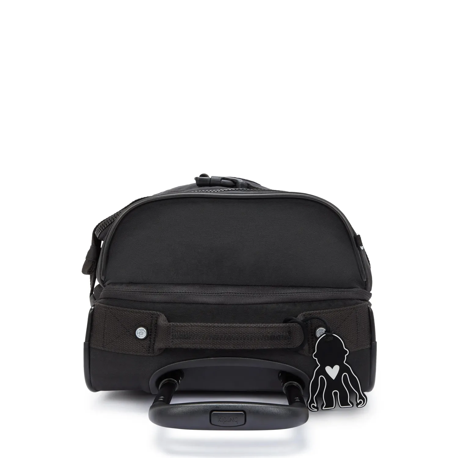 Kipling Aviana S reistas klein Black Noir met 2 wielen